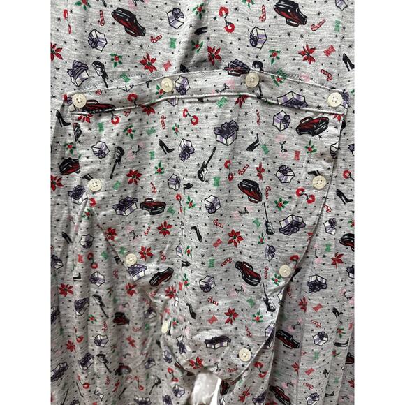 Savage X Fenty Men Open Back Onesie Loungewear Sleepwear - Medium - Multi Color - Picture 7 of 9